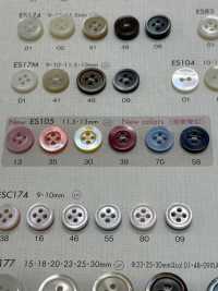 ES105 DAIYA BUTTONS Shell-like Polyester Button DAIYA BUTTON Sub Photo