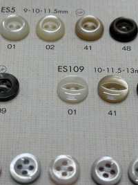 ES109 DAIYA BUTTONS 2 Hole Cat-eye Shell Polyester Button DAIYA BUTTON(DAIYA BUTTON) Sub Photo