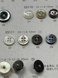 ES111 DAIYA BUTTONS Ikari Shell Like Polyester Button DAIYA BUTTON(DAIYA BUTTON) Sub Photo