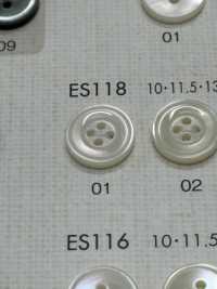 ES118 DAIYA BUTTONS Shell-like Polyester Button DAIYA BUTTON(DAIYA BUTTON) Sub Photo
