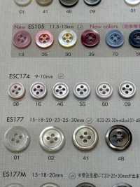 ESC174 DAIYA BUTTONS Colorful Shell Polyester Buttons DAIYA BUTTON Sub Photo