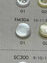 FM304 DAIYA BUTTONS Shell-like Polyester Button DAIYA BUTTON(DAIYA BUTTON) Sub Photo