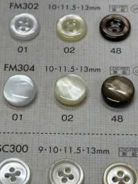FM304 DAIYA BUTTONS Shell-like Polyester Button DAIYA BUTTON(DAIYA BUTTON) Sub Photo