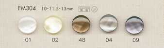 FM304 DAIYA BUTTONS Shell Polyester Buttons