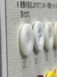 FN1 Polyester 4-hole Soft Material Button DAIYA BUTTON(DAIYA BUTTON) Sub Photo