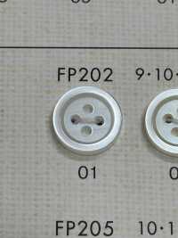 FP202 DAIYA BUTTONS Shell-like Polyester Button DAIYA BUTTON Sub Photo