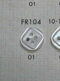 FR104 DAIYA BUTTONS Shell-like Polyester Button DAIYA BUTTON Sub Photo