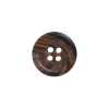 HB120 Real Buffalo Horn 4-hole Button