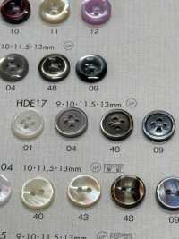 HDE17 DAIYA BUTTONS Impact Resistant HYPER DURABLE "" Series Shell-like Polyester Button "" DAIYA BUTTON(DAIYA BUTTON) Sub Photo