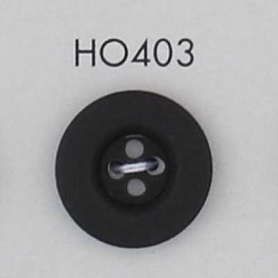 HO403 Natural Material Real Buffalo Horn 4-Hole Button