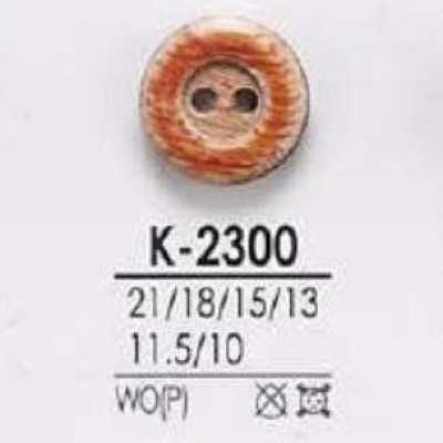 Wood, Plywood 2-Hole Button
