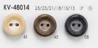 KV48014 2-hole Simple Polyester Button