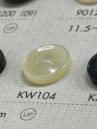 KW104 Polyester Resin 2-hole Button DAIYA BUTTON Sub Photo