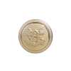 MA0633 Brass Circular Ring Shank Button