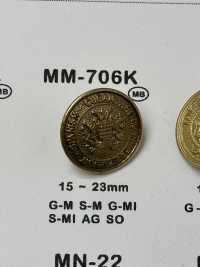 MM706K Metal Button DAIYA BUTTON(DAIYA BUTTON) Sub Photo