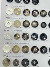 MY101 Polyester Resin Buffalo-style 4-hole Button DAIYA BUTTON(DAIYA BUTTON) Sub Photo