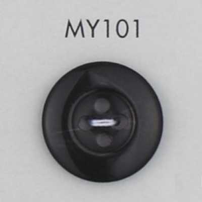MY101 Polyester Resin Buffalo-Style 4-Hole Button