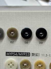 MY112 Simple And Elegant 4-hole Polyester Button For Shirts And Blouses DAIYA BUTTON(DAIYA BUTTON) Sub Photo