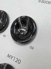 MY118 Polyester Resin 4-hole Button DAIYA BUTTON Sub Photo