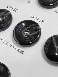 MY119 Polyester Resin 4-hole Button DAIYA BUTTON(DAIYA BUTTON) Sub Photo