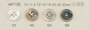 MY130 DAIYA BUTTONS Shell-style Polyester Button