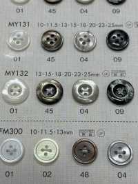 MY132 DAIYA BUTTONS Shell-like Polyester Button DAIYA BUTTON(DAIYA BUTTON) Sub Photo