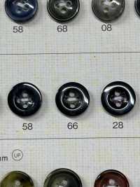 MY207 Adult Elegant 4-hole Polyester Button DAIYA BUTTON(DAIYA BUTTON) Sub Photo