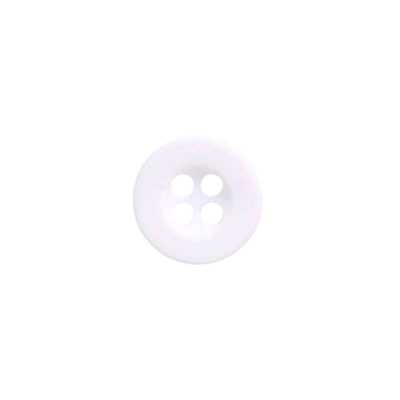Nylon Resin 4-Hole Button With Top Holes