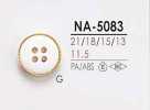 NA5083 Shell-style Four-hole Cap And Close Post Button For Dyeing