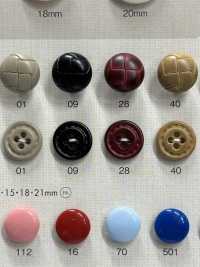 NC1030 Genuine Leather-like Plastic 4-hole Nylon Button DAIYA BUTTON Sub Photo