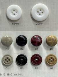 NC932 Genuine Leather-like Plastic Nylon Buttons DAIYA BUTTON Sub Photo