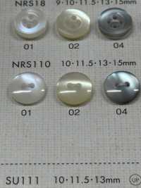 NRS110 DAIYA BUTTONS Shell-like Polyester Button DAIYA BUTTON Sub Photo