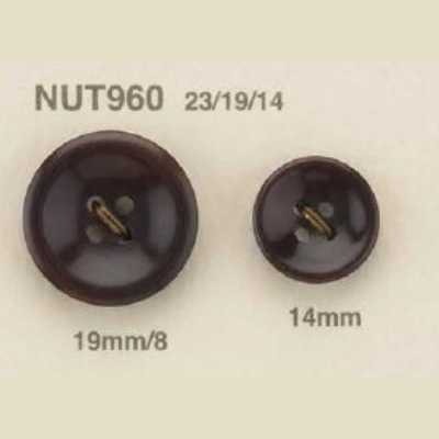 NUT960 Nut 4-hole Button