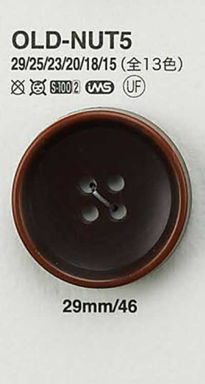 OLD-NUT5 Nut-look Button