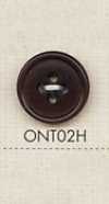 ONT02H Natural Material Corozo Nut 4-hole Button
