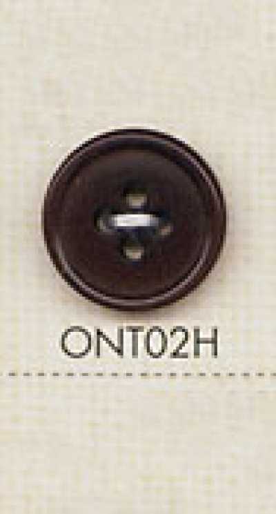 ONT02H Natural Material Corozo Nut Four-Hole Button
