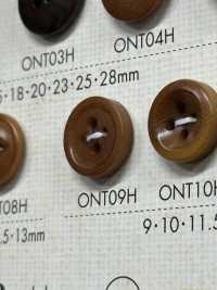 ONT09H Natural Material Corozo Nut 4-hole Button DAIYA BUTTON(DAIYA BUTTON) Sub Photo