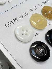 OP179 Polyester Resin 4-hole Button Sub Photo