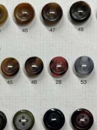 OP219 Colorful Buffalo-like 4-hole Polyester Button DAIYA BUTTON(DAIYA BUTTON) Sub Photo