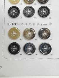 OPU303 Urea Resin 4-hole Button DAIYA BUTTON Sub Photo