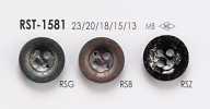 RST1581 4-hole Metal Button For Jackets And Suits