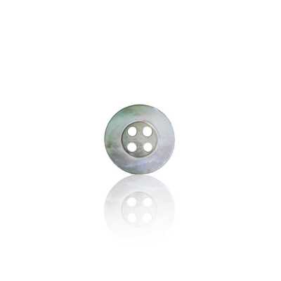 SB1025 Black Mother-of-pearl Shell 4-hole Button