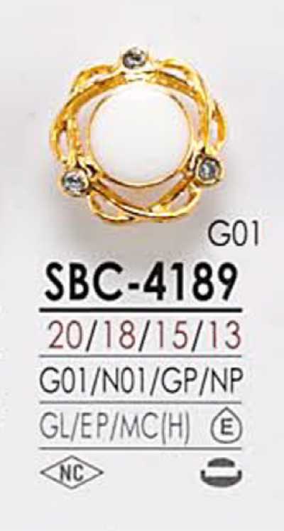 SBC4189 Metal Button For Dyeing