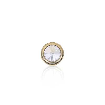 SBC4249 Glass/Die-cast Tunnel Shank Button