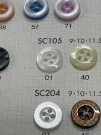 SC105 DAIYA BUTTONS Impact-resistant Hyper Durable Series Shell-like Polyester Buttons DAIYA BUTTON(DAIYA BUTTON) Sub Photo
