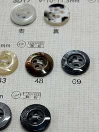 SC105 DAIYA BUTTONS Impact-resistant Hyper Durable Series Shell-like Polyester Buttons DAIYA BUTTON(DAIYA BUTTON) Sub Photo