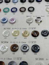 SC105 DAIYA BUTTONS Impact-resistant Hyper Durable Series Shell-like Polyester Buttons DAIYA BUTTON(DAIYA BUTTON) Sub Photo