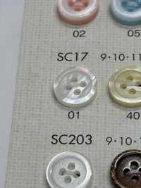 SC17 DAIYA BUTTONS Impact Resistant HYPER DURABLE "" Series Shell-like Polyester Button "" DAIYA BUTTON Sub Photo