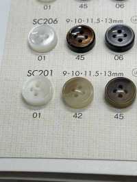 SC201 DAIYA BUTTONS Impact-resistant HYPER DURABLE Series Buffalo-style Polyester Buttons DAIYA BUTTON(DAIYA BUTTON) Sub Photo