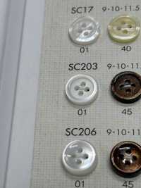 SC203 DAIYA BUTTONS Impact Resistant HYPER DURABLE "" Series Shell-like Polyester Button "" DAIYA BUTTON Sub Photo